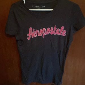 Women’s/Jr’s Medium Aeropostale t-shirt charcoal gray MAKE A REASONAB